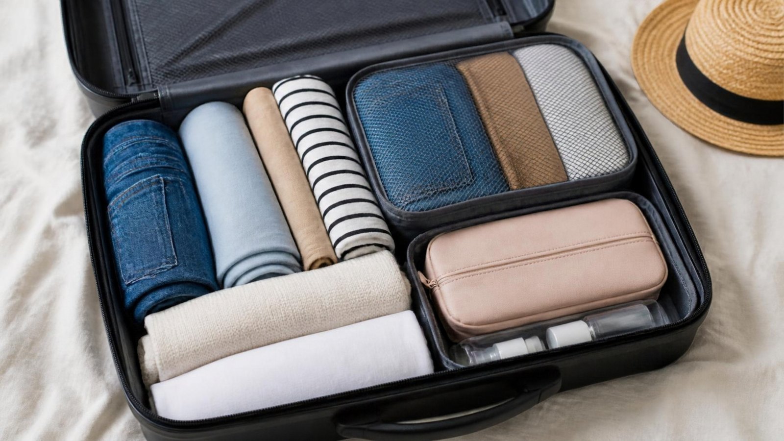 Como organizar a mala para uma viagem de 3 dias (sem esquecer nada)