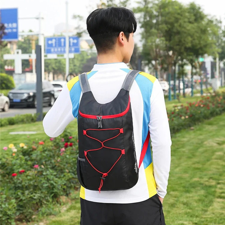Mochila Dobrável Ultraleve 20 L, Resistente à Água, Cabe no Bolso (Enviada do Exterior) - Imagem 5